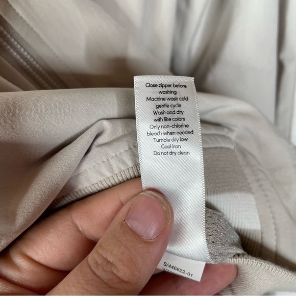 Athleta Sprint Track Jacket Gray Size Xsmall‎ - Picture 7 of 8
